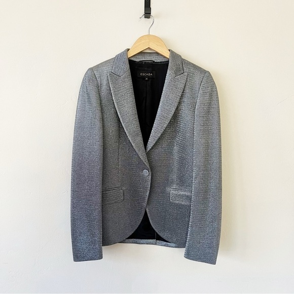 Escada Metallic Blazer - Picture 2 of 8
